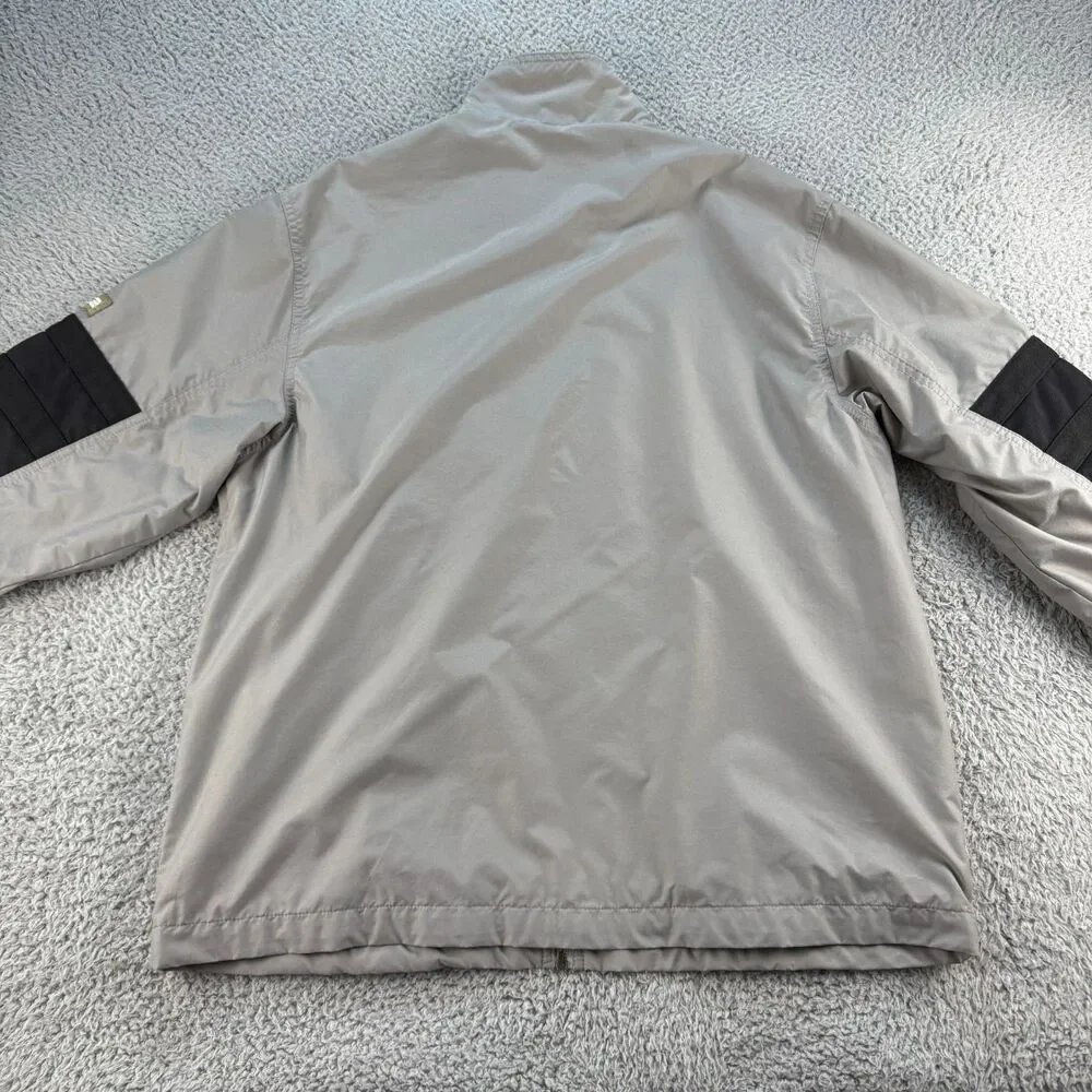 Vintage Nike Fly Fishing Gray Jacket Mens XL Pockets Patagonia Style Colorblock